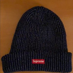 Supreme reflective beanie